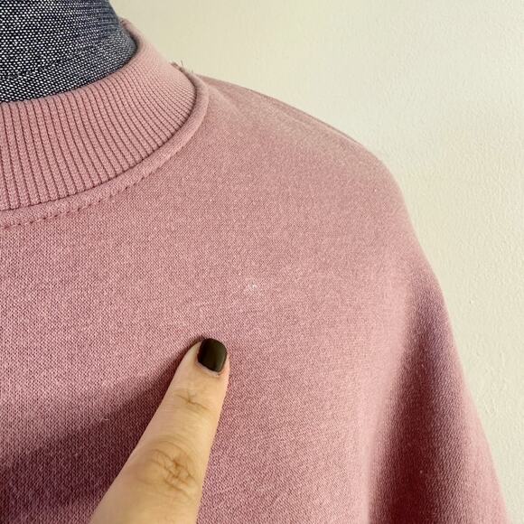 Six Stories Honey Pink Sweatshirt Size Large - Picture 4 of 5